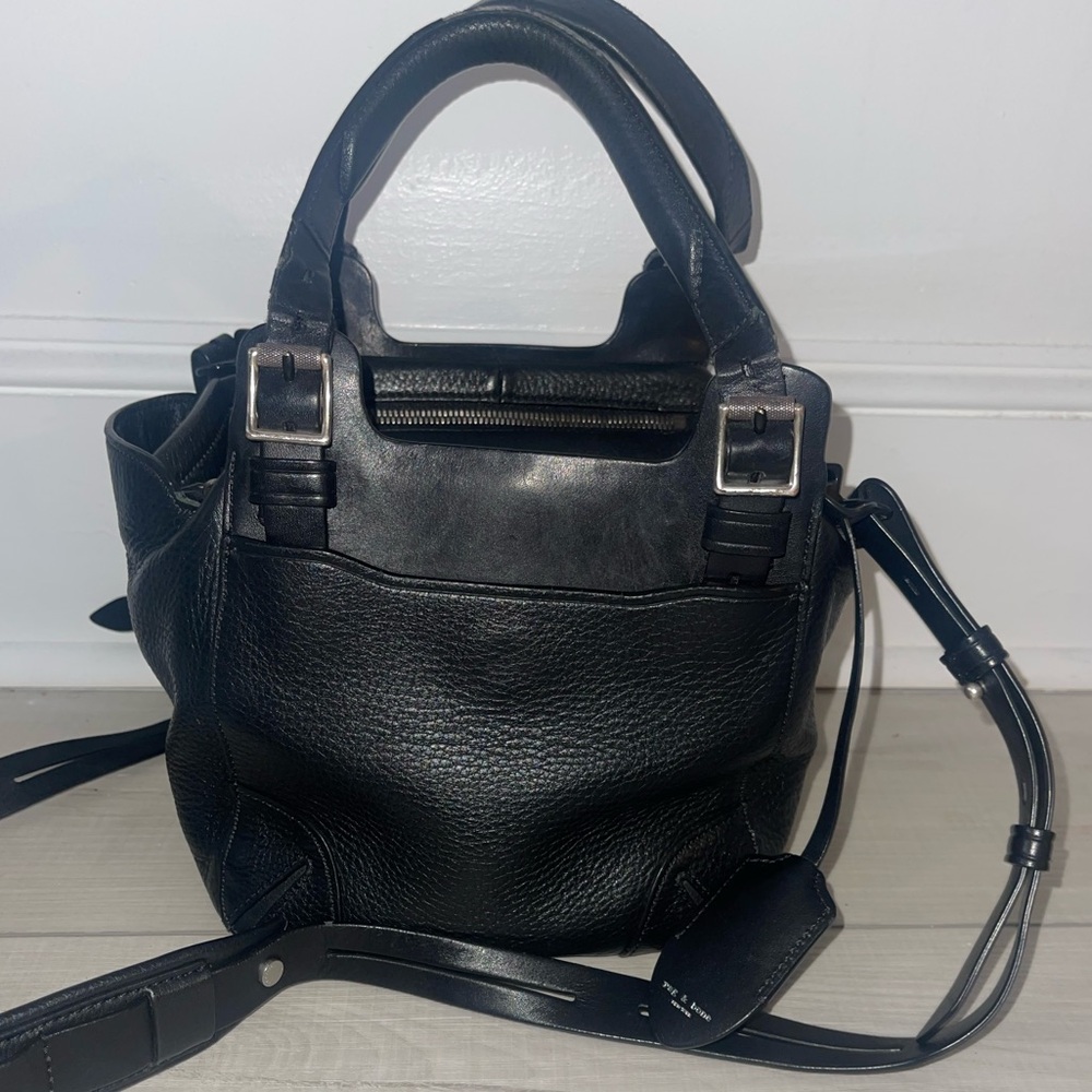 Rag and Bone Black Leather Crossbody